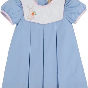 TBBC Bunny Phipps Frock - Beale Street Blue Dress and Bunny Appliqué
